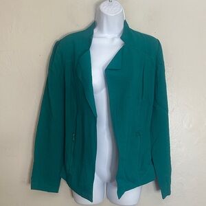 Chico's Vibrant Teal Blazer
